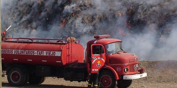 PARA INDAGAR. La conjetura más firme indica que fue un atentado lo que causó el incendio en Pacará Pintado. LA GACETA / JOSE INESTA