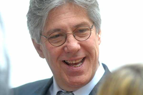 DE VISITA. Walter Arrighi expuso sobre los servicios de previsión. LA GACETA / FRANCO VERA