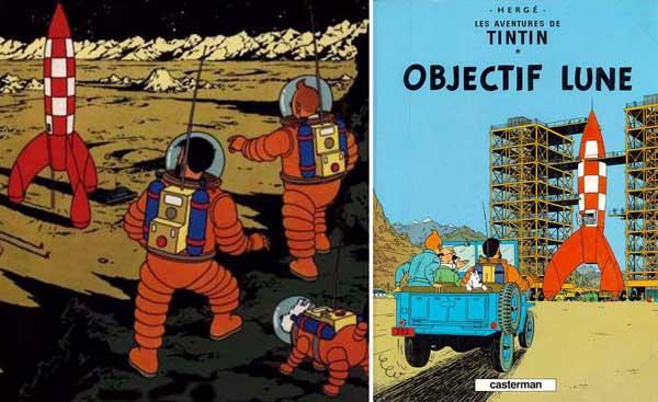 En Bélgica reclaman la gloria para el personaje de comics, que viajó al satélite en los 50.