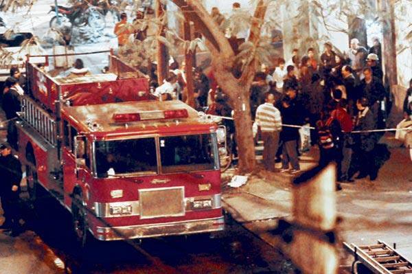 HORROR. El violento estallido en una lavandería provocó la muerte de dos personas. LA GACETA/INES QUINTEROS ORIO