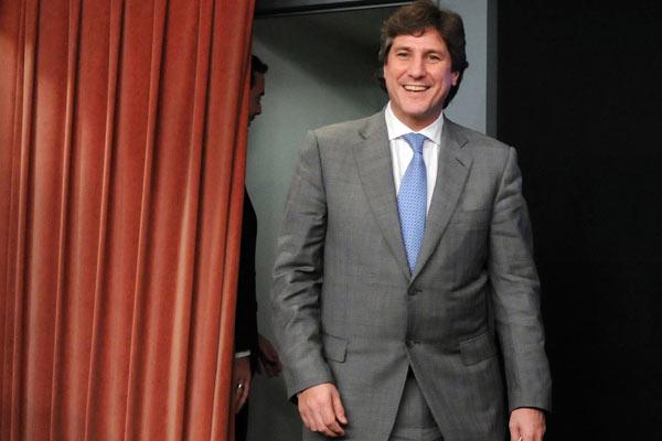 RETOQUE. Boudou rescató la figura de Izcovich, al destacar que tiene 17 años de carrera en el Indec. NA