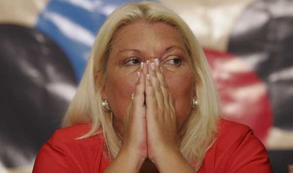 UN FUTURO AUN LEJANO. Carrió considera que los partidos de la oposición deberían postergar la definición de las candidaturas para más adelante. DYN