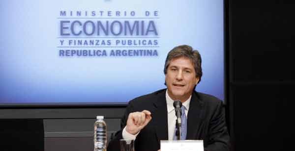 VOCERO. Boudou anunció que le pidió a Blejer que tome la posta en el Central, pero luego, desde Europa, el economista desmintió que haya aceptado el cargo. DYN