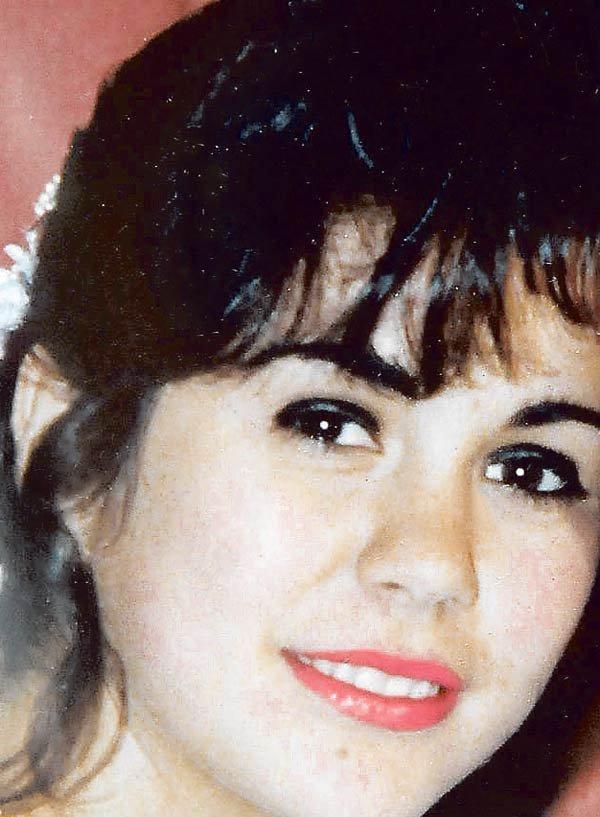 Silvia Castillo, en una  foto de su casamiento. El 13 de diciembre murió tras ser baleada durante un intento de asalto frente a su vivienda.