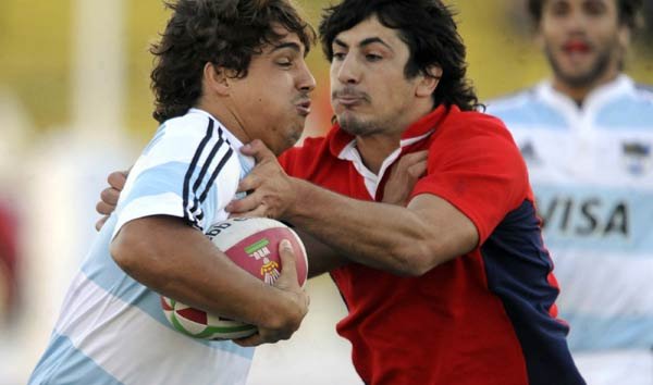 AL ATAQUE. Los Pumas superaron a los chilenos por un cómodo 33 a 0. TELAM