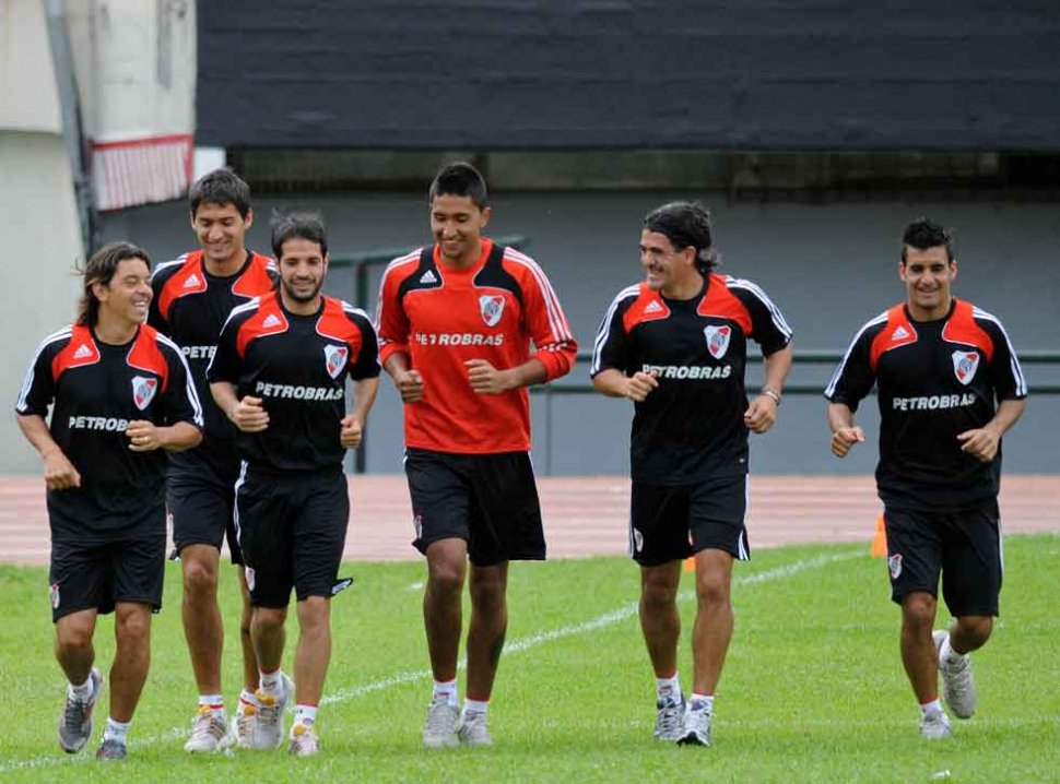 PURO OPTIMISMO. Vega se ganó la confianza de los hinchas de River.
