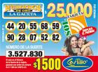Los Números de Oro de LA GACETA
