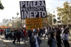 Piñera dará su discurso anual con su popularidad en el piso