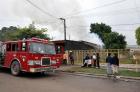 Fuego y susto en una casa en Diego de Rojas al 500