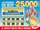 Los Números de Oro de LA GACETA