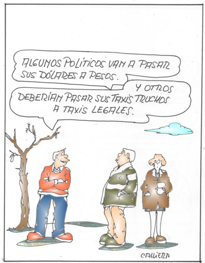 Los taxis truchos son muchos