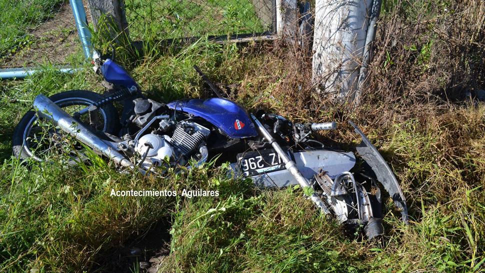 Un Joven Muri En El Acto Tras Chocar Su Moto De Frente Contra Un Auto