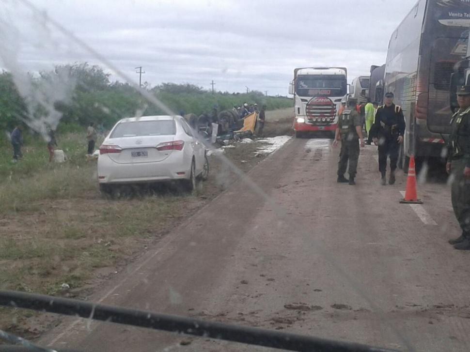 Las fotos más impactantes del accidente en Santiago del Estero LA