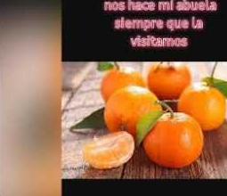 Rosca de mandarinas
