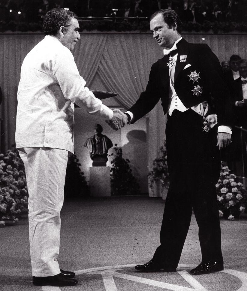 Resultado de imagen para gabriel garcia marquez ganador del premio nobel de literatura