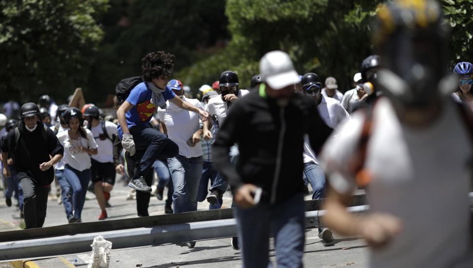 Mirá las imágenes de la jornada violenta en Venezuela