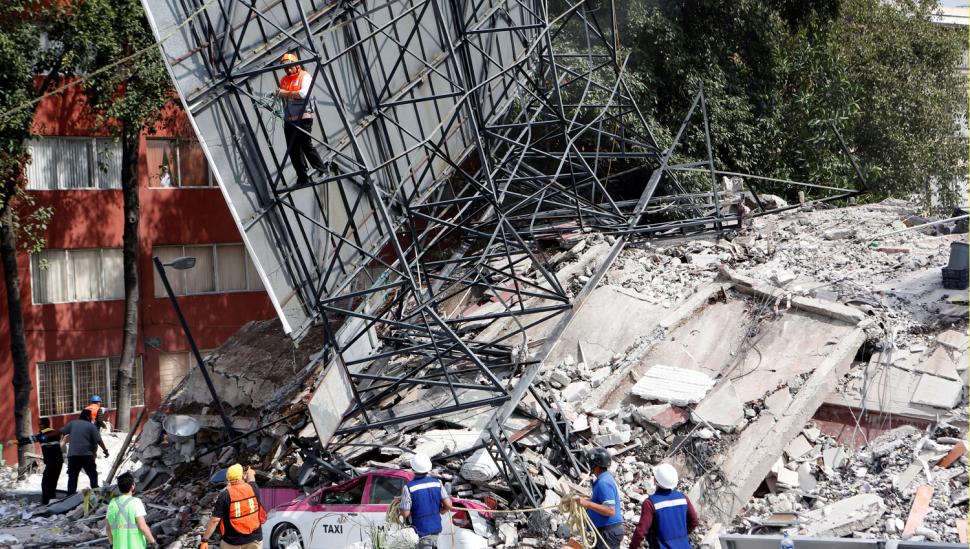 México después del terremoto. FOTO DE REUTERS.