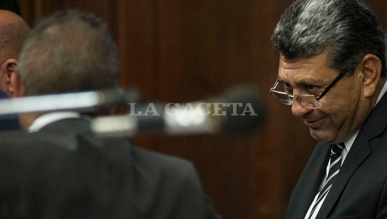El acusado de encubrimiento, Héctor Brito, ex jefe de la Unidad Regional Norte. LA GACETA / FOTO DE JORGE OLMOS SGROSSO