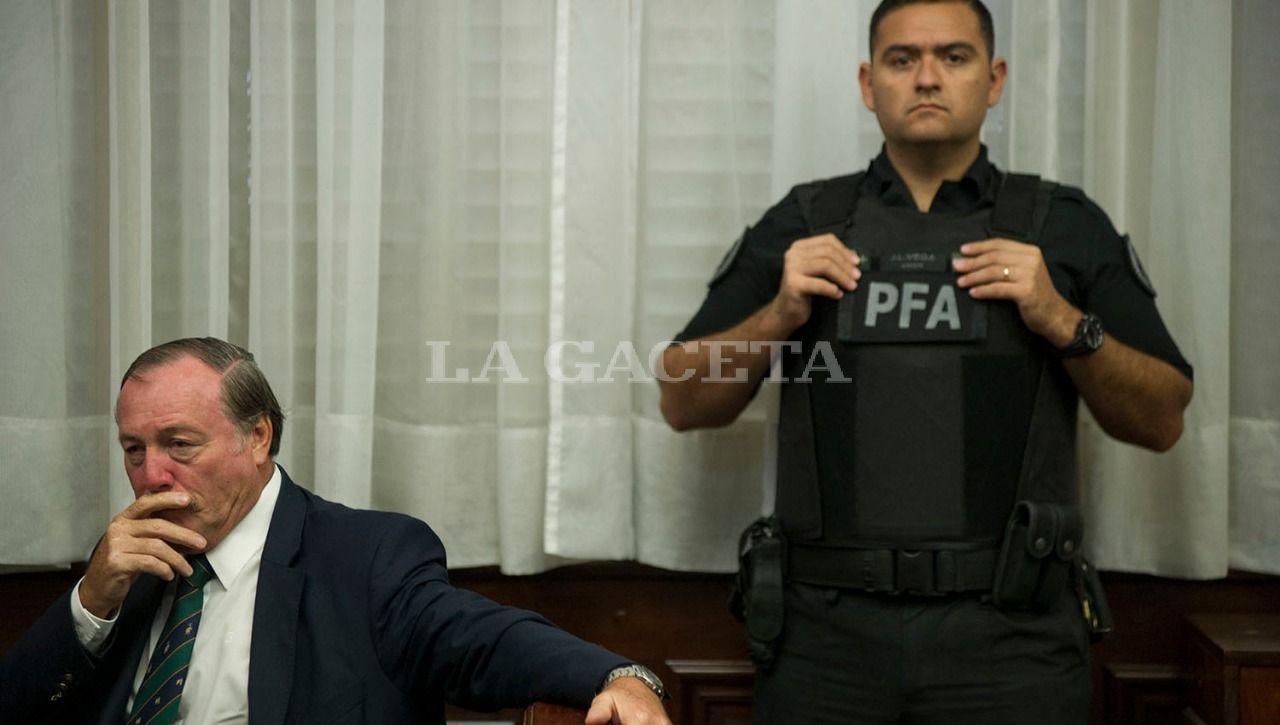 El ex secretario de Seguridad de la Provincia, Eduardo Di Lella, acusado de encubrimiento. LA GACETA / FOTO DE JORGE OLMOS SGROSSO