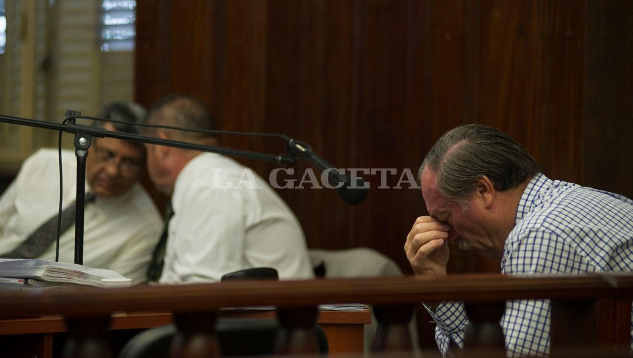 Eduardo Di Lella, ex Secretario de Seguridad de La Provincia acusado de encubrimiento agravado, durante la audiencia. LA GACETA / FOTO DE JORGE OLMOS SGROSSO