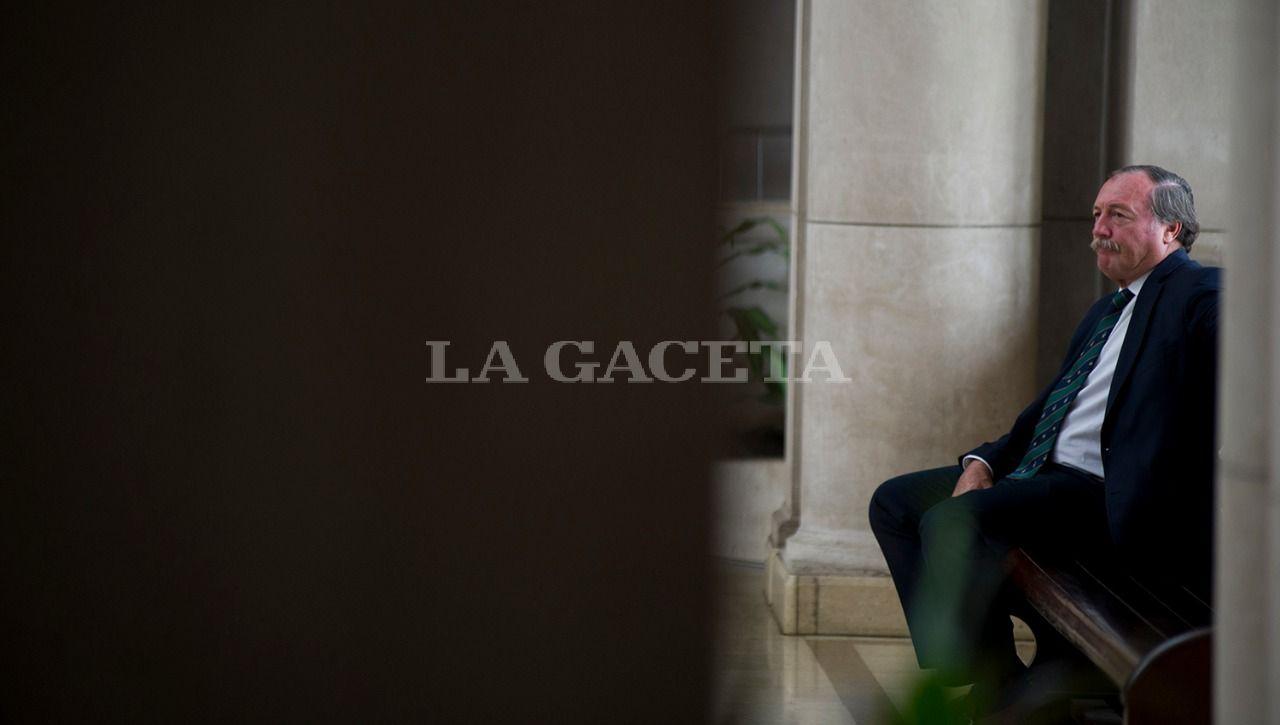 El ex Secretario de Seguridad de La Provincia Eduardo Di Lella, acusado de encubrimiento agravado. LA GACETA / FOTO DE JORGE OLMOS SGROSSO