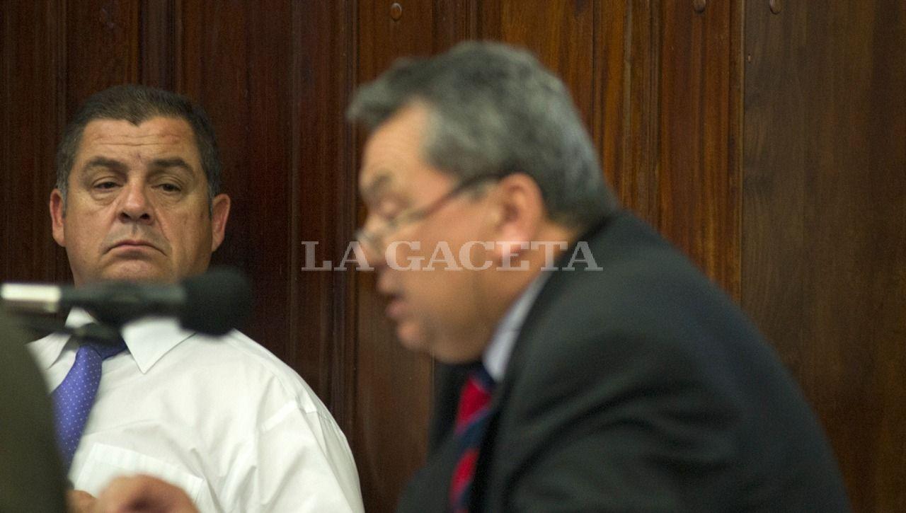 Nicolás Barrera, ex subjefe de Policía de Tucumán, acusado de encubrimiento agravado. LA GACETA / FOTO DE JORGE OLMOS SGROSSO