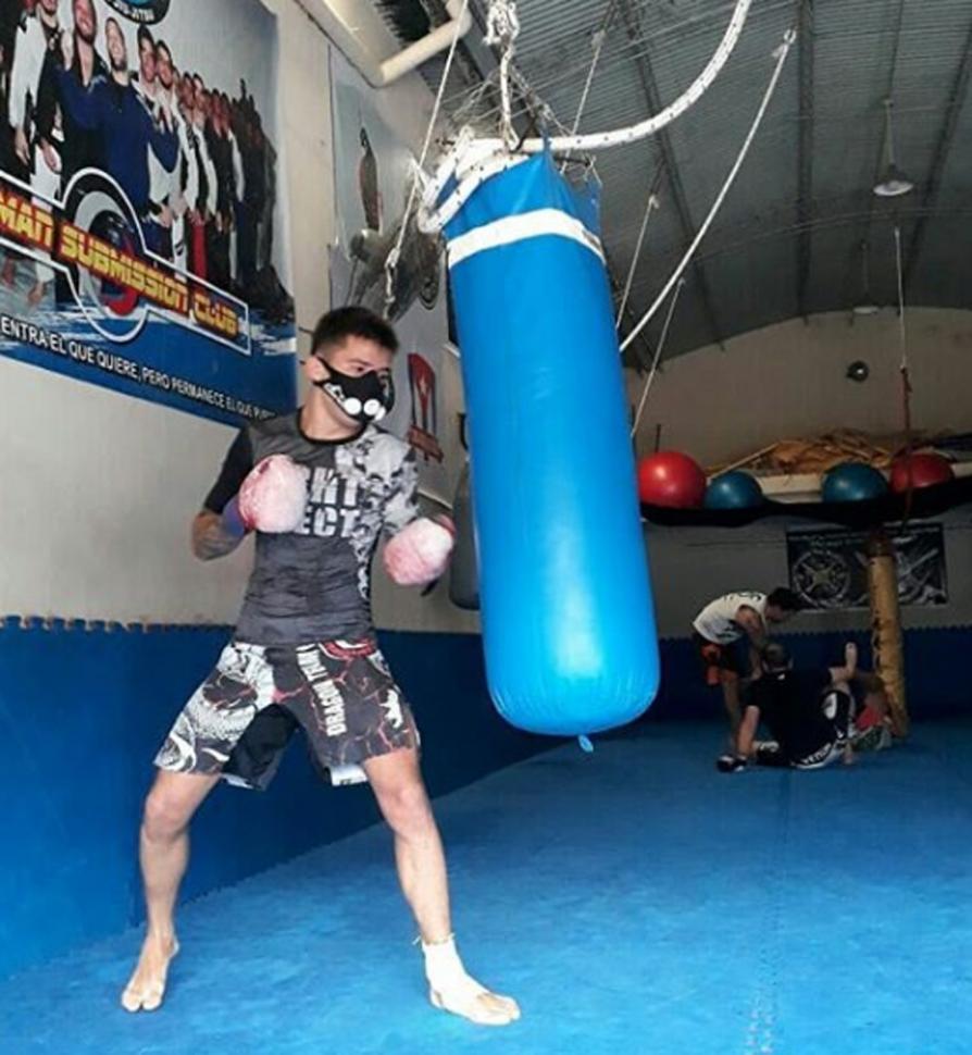 Javier era cinturón marrón en kick boxing y verde en jiu jitsu. FOTO TOMADA DE FACEBOOK