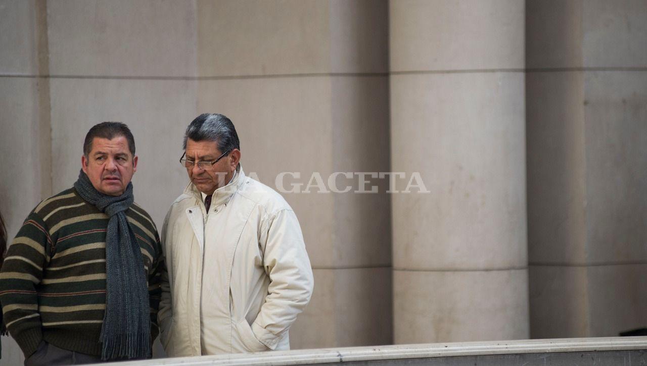Nicolás Barrera y Héctor Brito, acusados de encubrimiento. LA GACETA / FOTO DE JORGE OLMOS SGROSSO