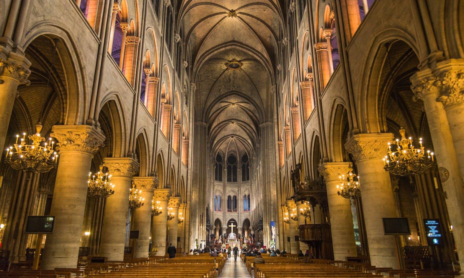 Galería: Así Era La Catedral De Notre Dame Por Dentro - LA GACETA Tucumán