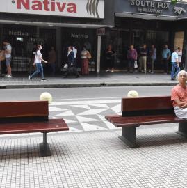 Cómo se comporta la gente frente a la pandemia, en la ciudad