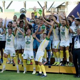 Copa Sudamericana: mirá las mejores fotos del triunfo de Defensa y Justicia ante Lanús