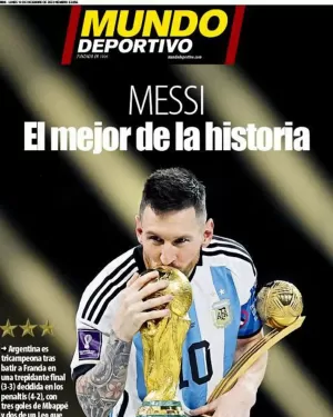 Los diarios del mundo, rendidos a los pies de Messi