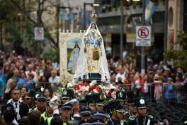Caminata de fe  en honor a la Virgen de La Merced
