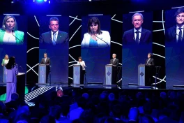 Las fotos del debate presidencial en Santiago del Estero