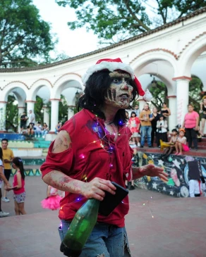 Los fans de los zombis salieron a la calle