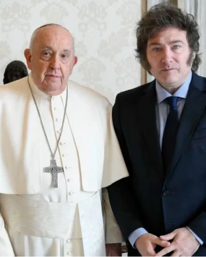 Fotos: así fue el encuentro entre el papa Francisco y el presidente Milei en el Vaticano