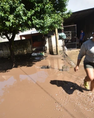 Inundación en el sur tucumano