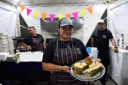 Comenzó la Fiesta Nacional del Sanguche de Milanesa