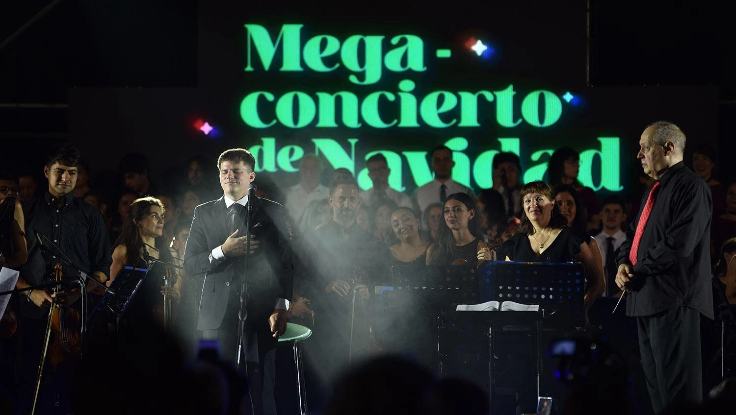 El Megaconcierto de Navidad hizo florecer el Parque Prebisch