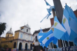 Preparativos para el 25 de Mayo