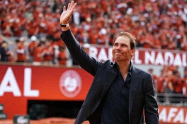 El emocionante homenaje a Rafael Nadal en Roland Garros