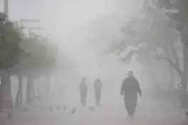 El jueves comenzó con una densa niebla en San Miguel de Tucumán