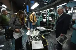 Suscriptores visitaron LA GACETA: el diario de siempre, en recuerdos y emociones