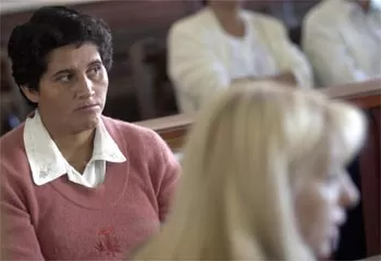ACORRALADA. Los testigos coinciden en que Marina Trejo le aplicó a Abel Padilla el golpe fatal. 