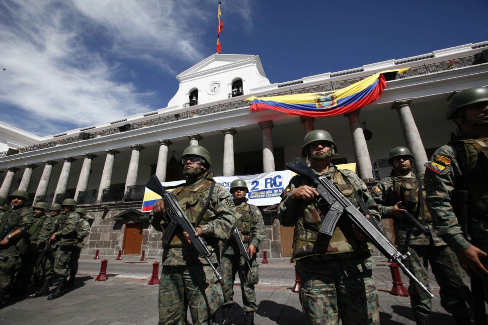 La rebelión causó cinco muertes en Ecuador