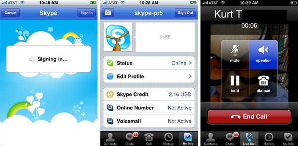 skype for iphone 3gs