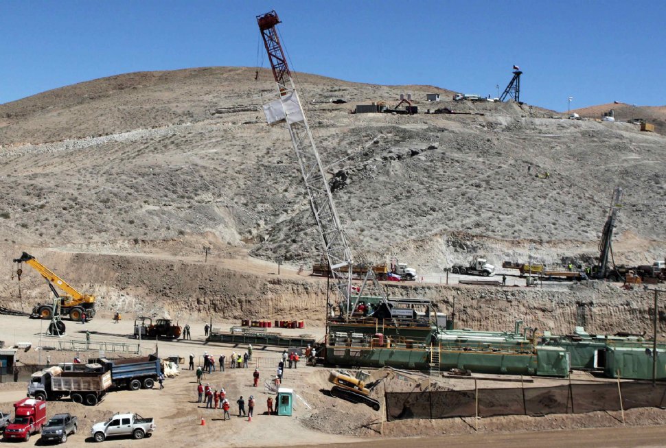 Llegaron A 200 Metros De Donde Están Los Mineros