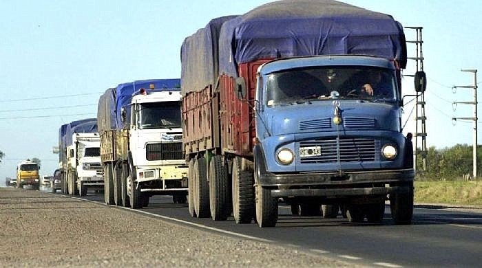 Se restringió la circulación de camiones por las rutas nacionales