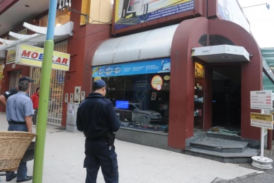 Un robo tecno en pleno centro