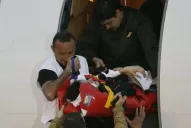 Llegaron a París  los dos periodistas evacuados de Siria